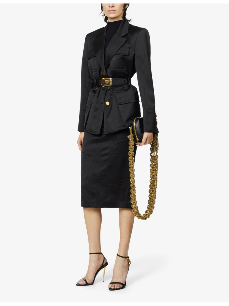 commando Ballet turtleneck stretch-woven body outlook