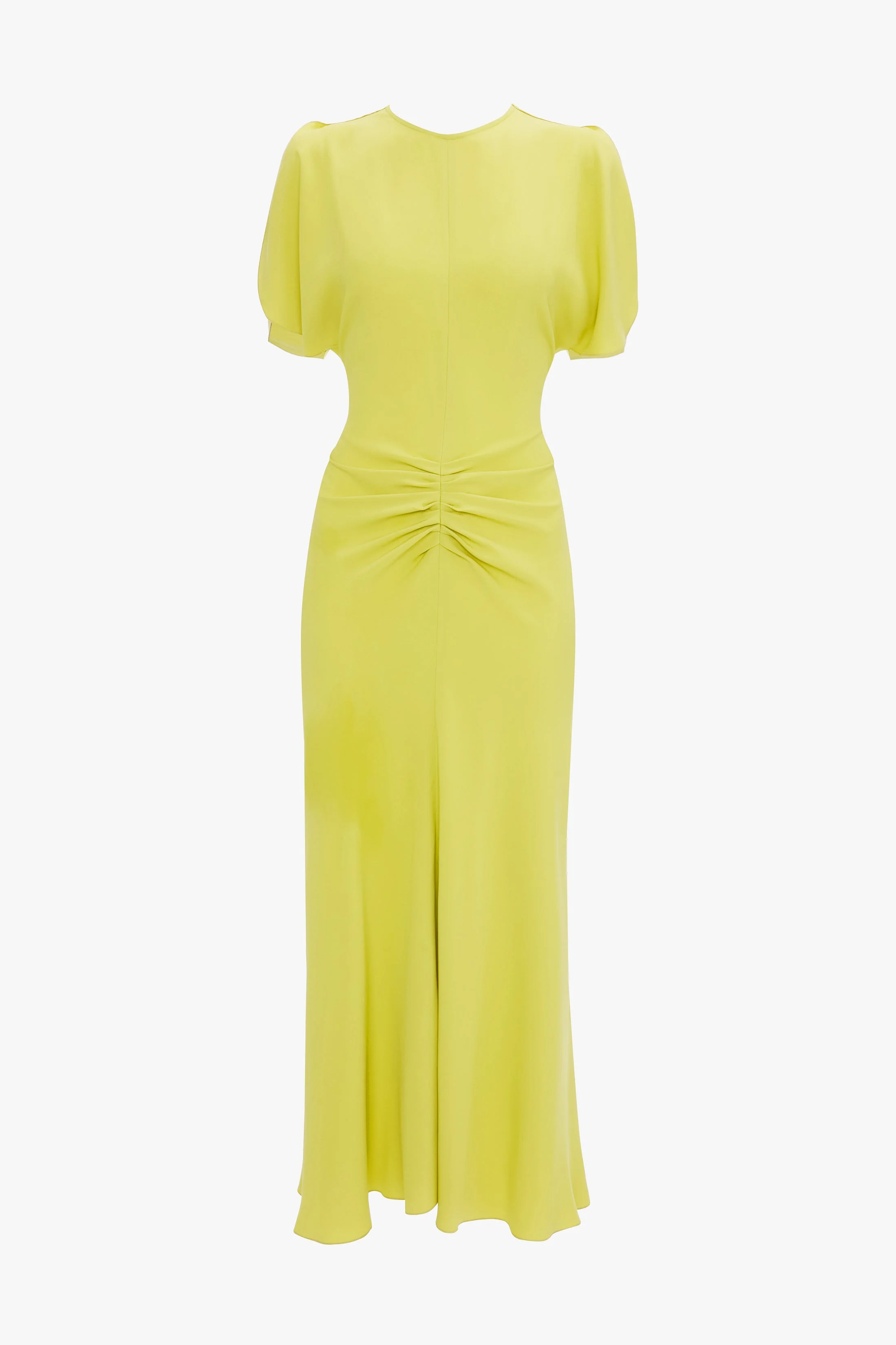 Bela Midi Dress In Yellow - 1