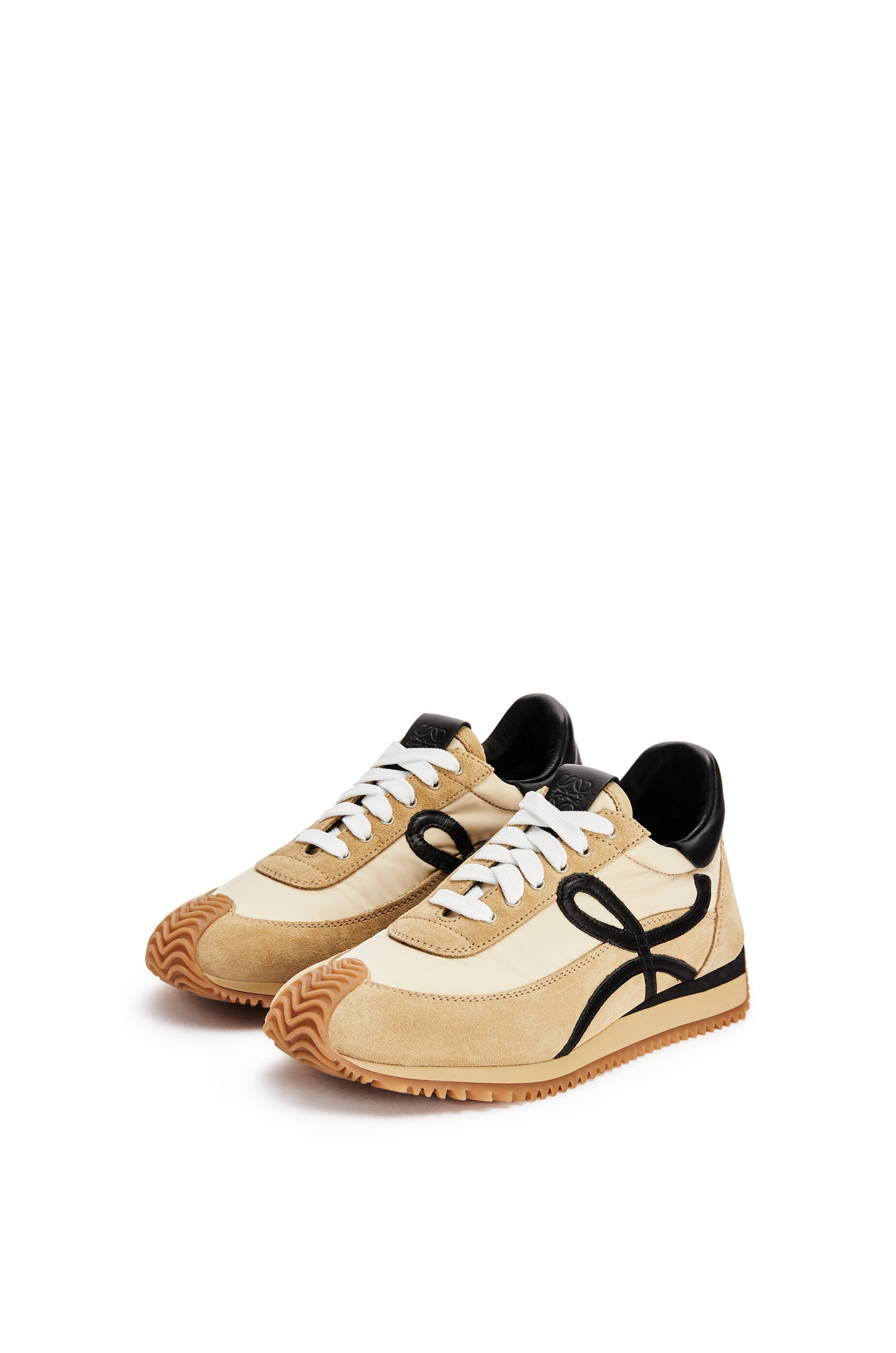 Flow Runner in nylon and suede - 2