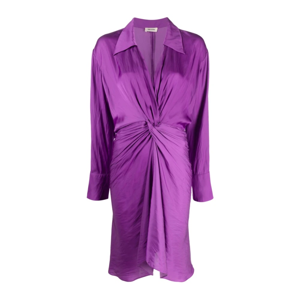 ワンピース ZADIG & VOLTAIRE Woman Dress Violet WWDR00023 GOA Zadig & Voltaire Outlet: Dress woman - Violet | Zadig