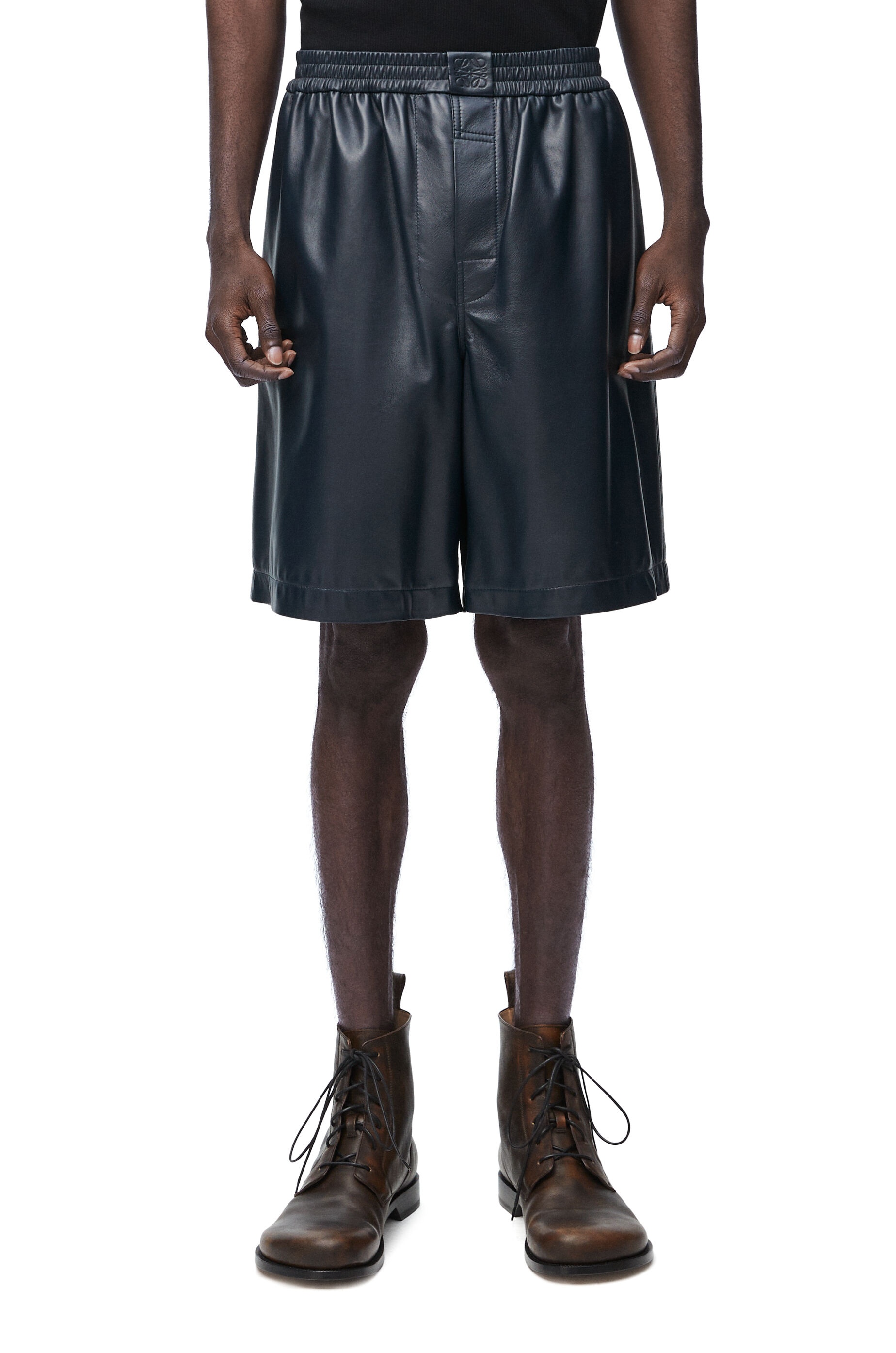 Shorts in nappa lambskin - 3