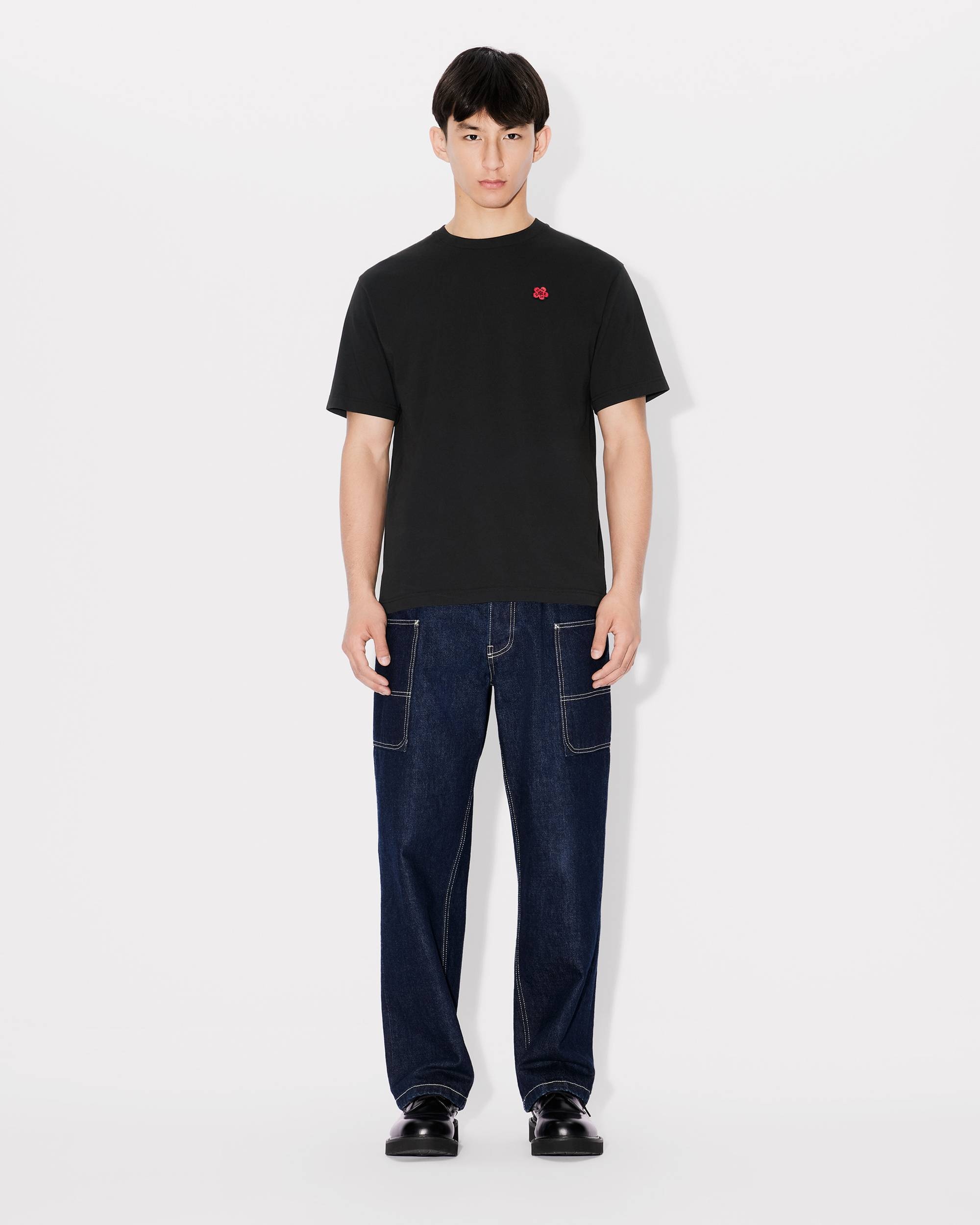 'Boke Flower' embroidered T-shirt - 5