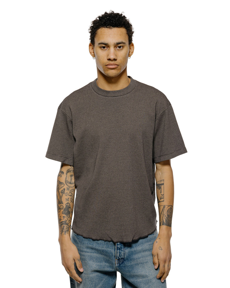 LADY WHITE CO. Sierra Stripe T-Shirt Anvil Grey/Black outlook