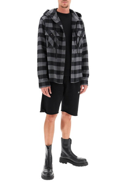 Off-White HOODED FLANNEL SHIRT outlook