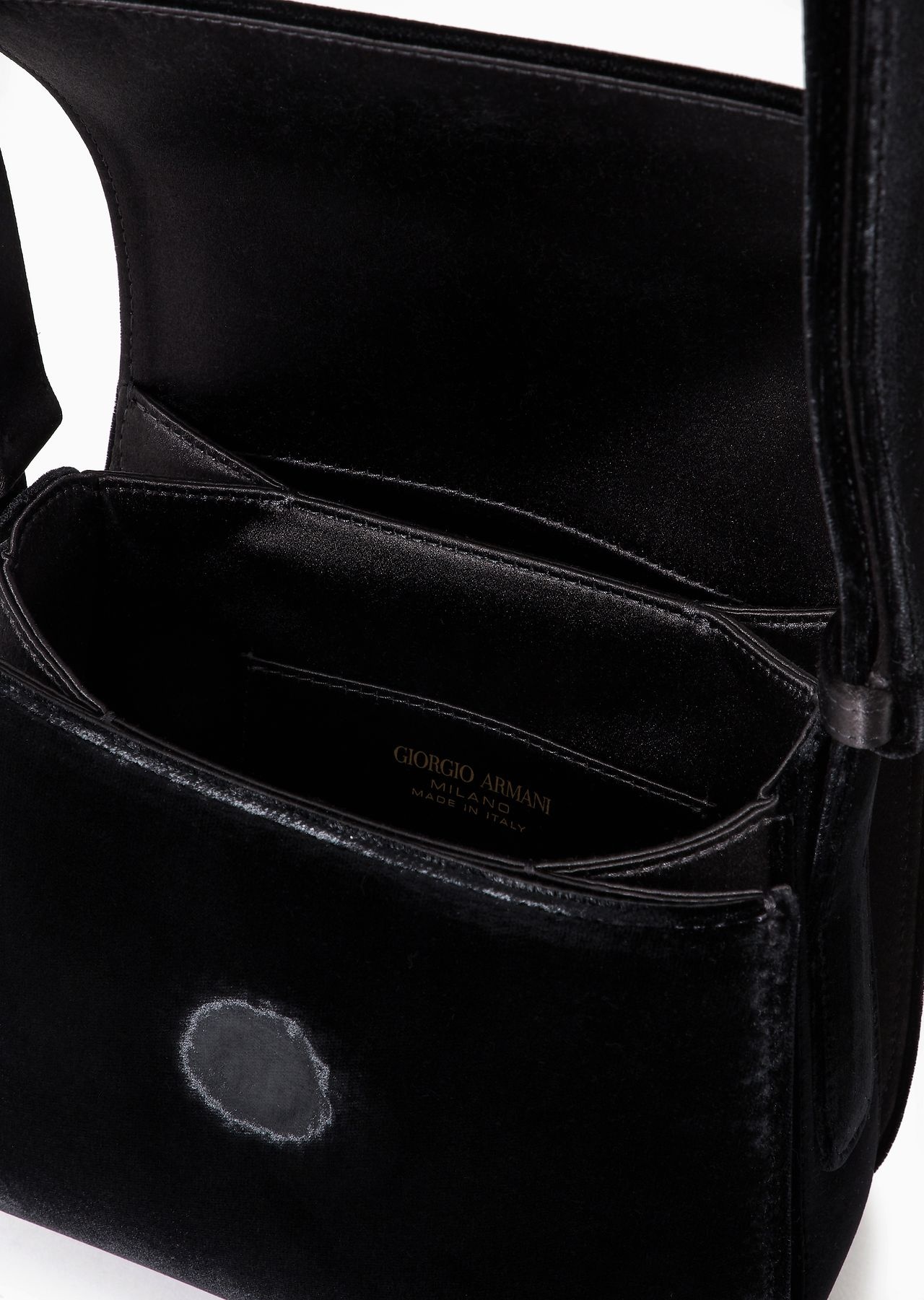 Small, velvet la Prima shoulder bag - 4