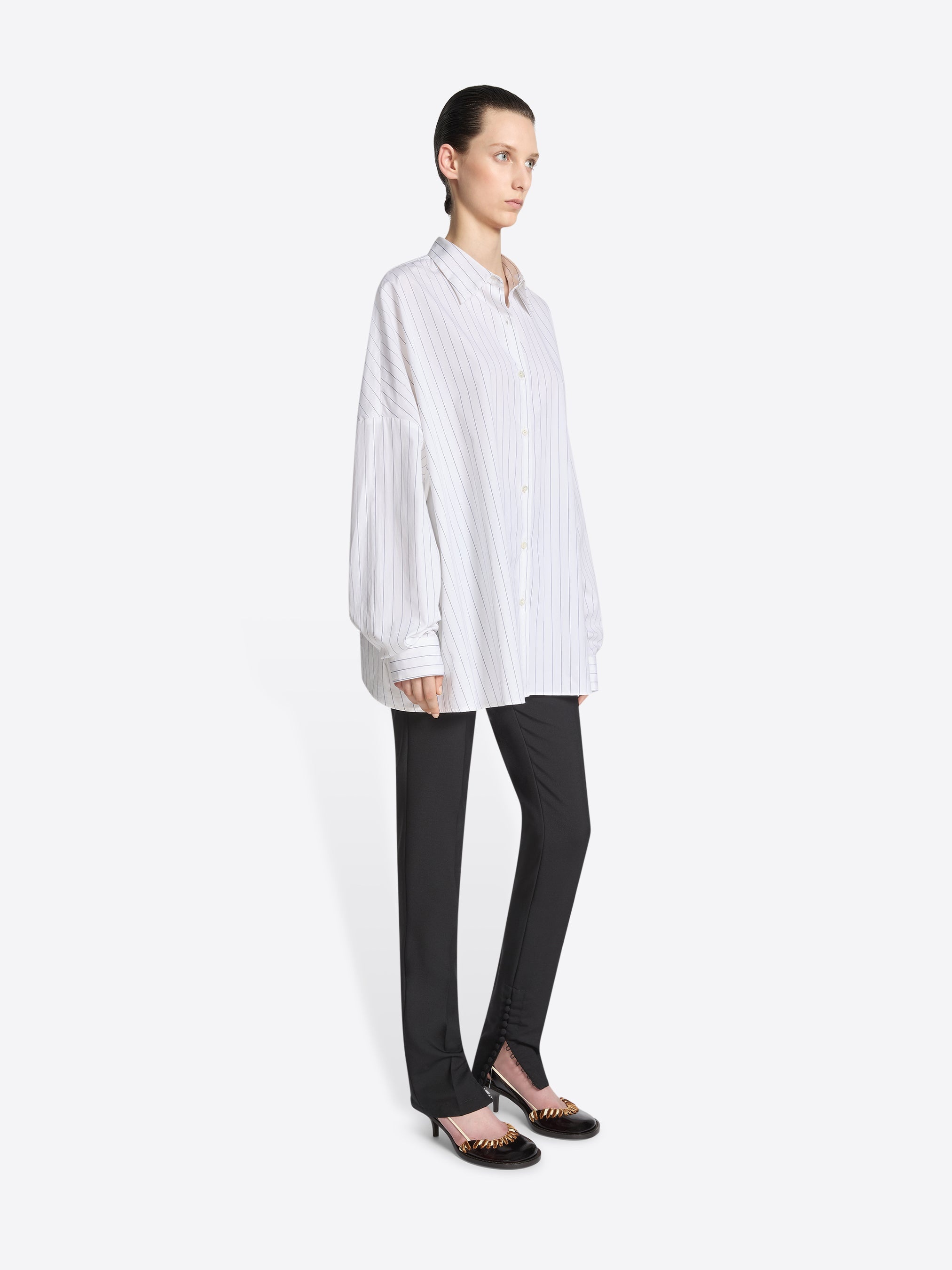 COTTON COCOON SHIRT - 3
