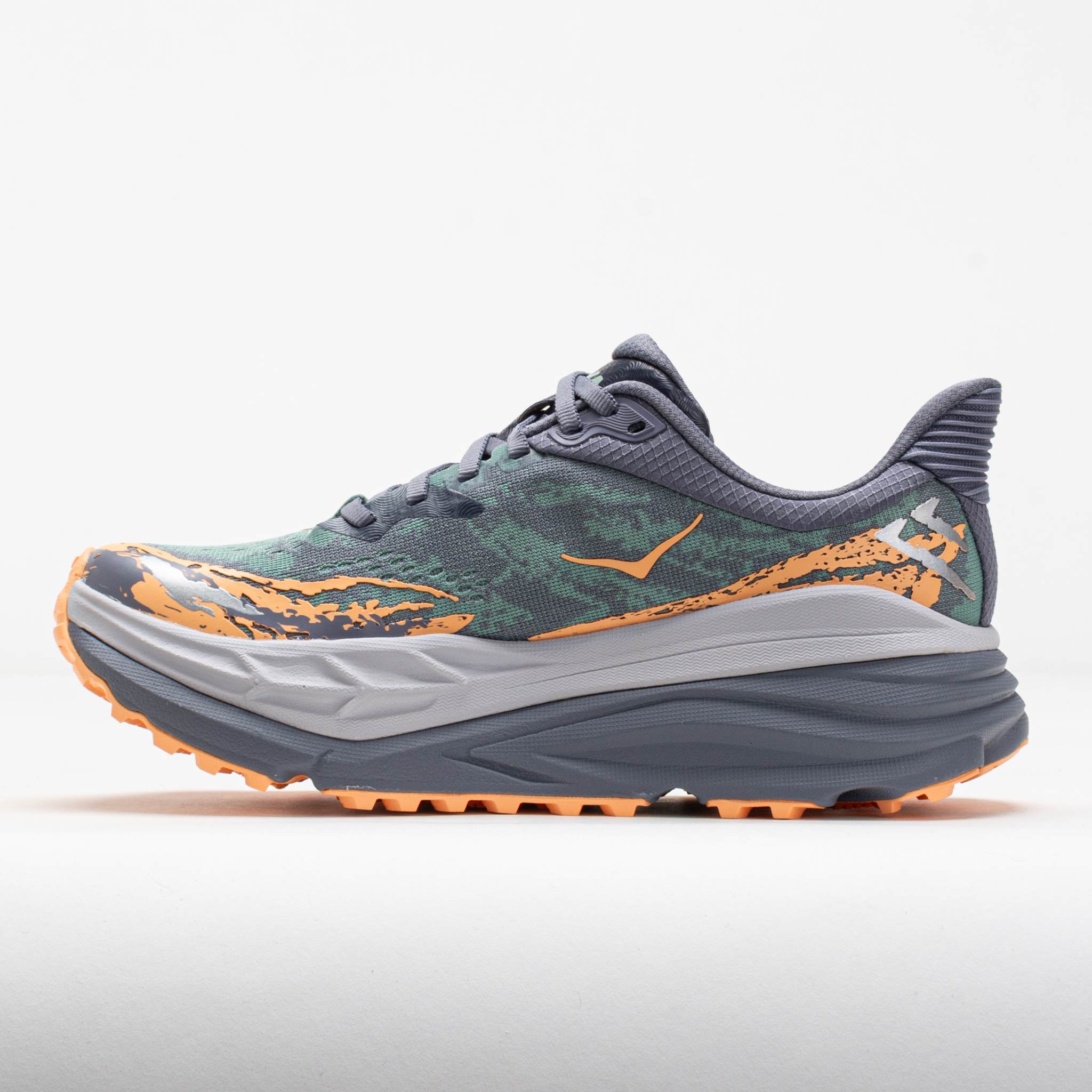 HOKA Stinson 7 Women's Grey Skies/Pale Tangerine - 2