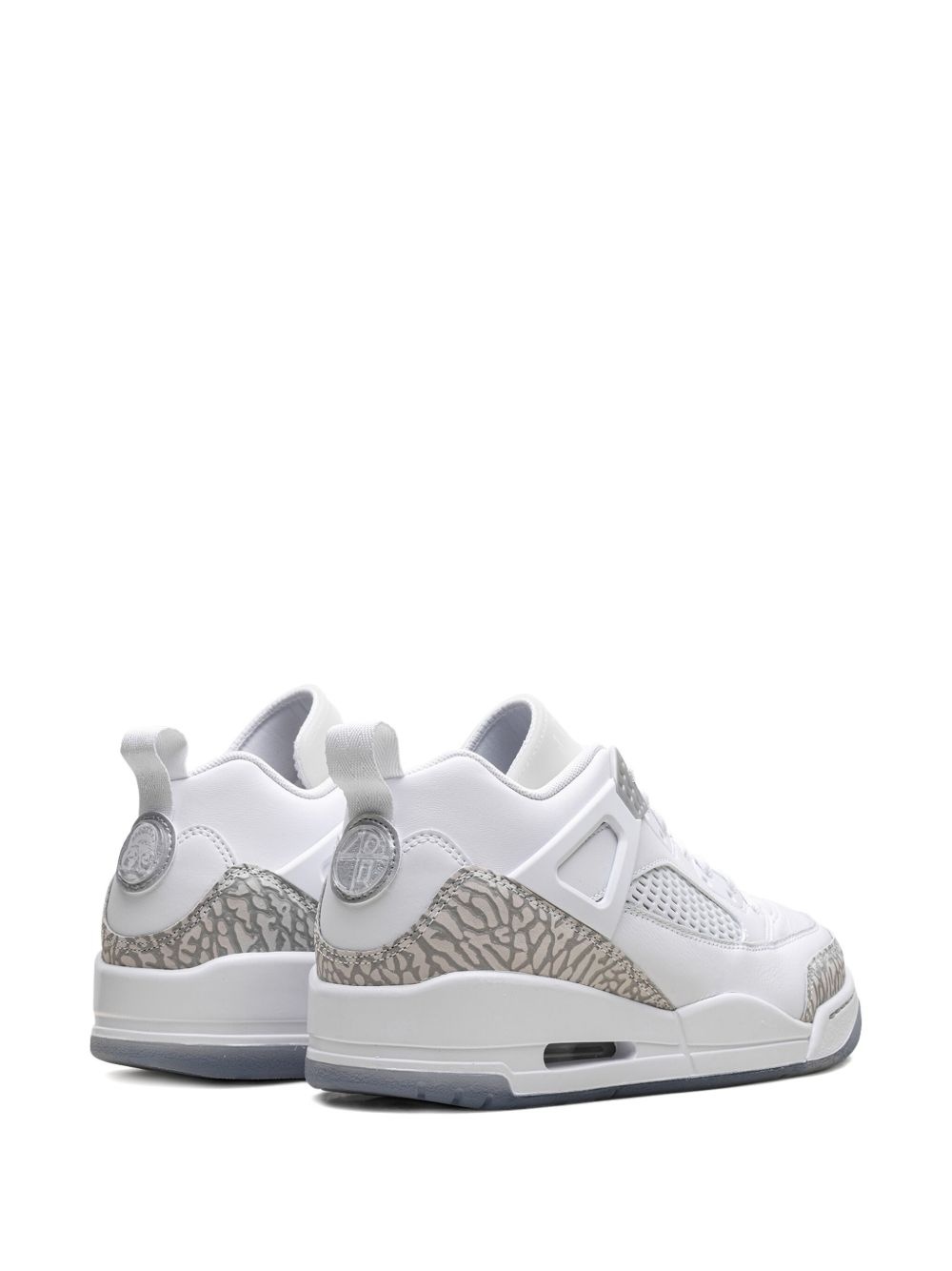 Jordan Spizike Low " White/Metallic Silver/Barely Blue/Neutral Grey" sneakers - 3