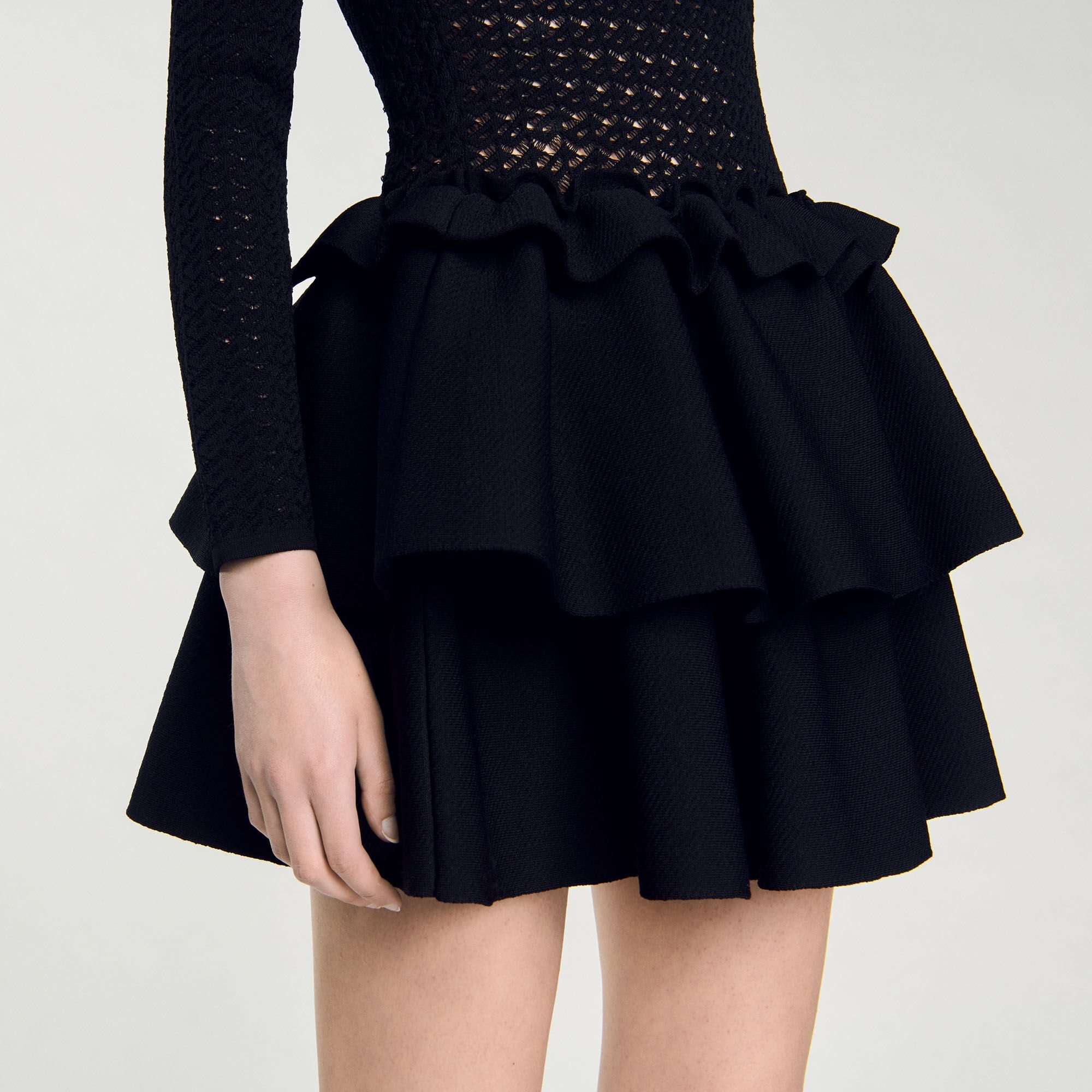 RUFFLED DRESS - 4