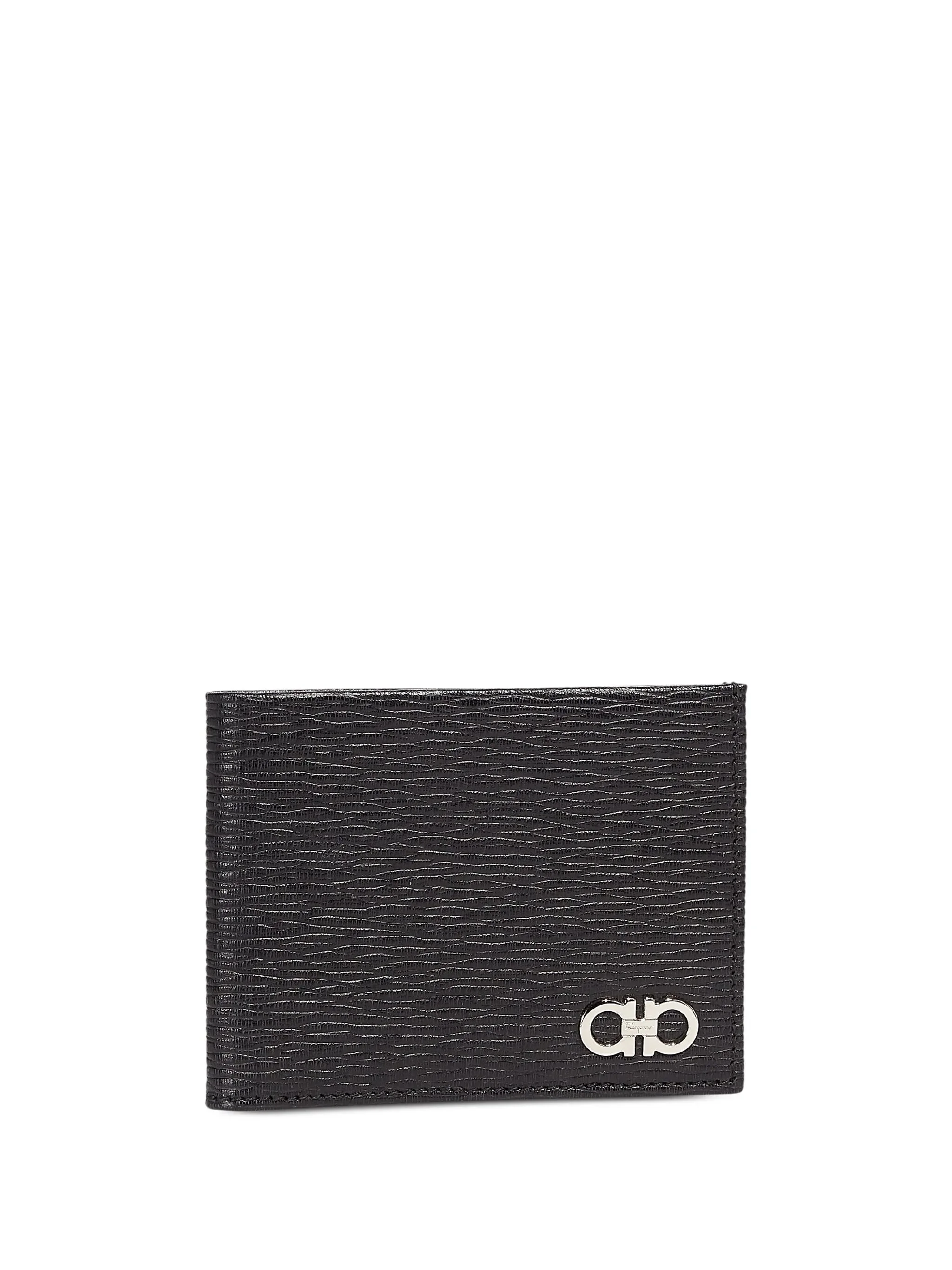 Ferragamo Gancini-plaque Leather Wallet - 1