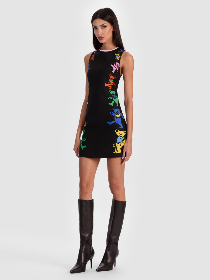 A+O X GRATEFUL DEAD CLYDE MINI DRESS 1