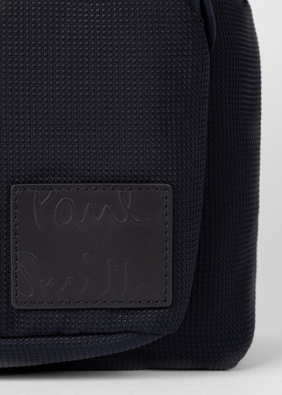 Paul Smith Navy 'Signature Stripe' Backpack outlook