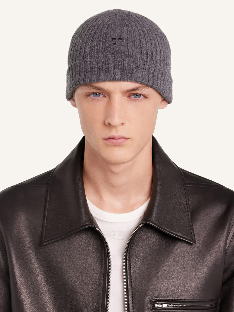RIBBED WOOL HAT 3