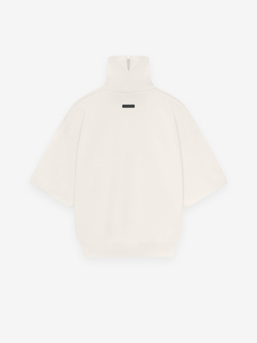 Merino Knit High Neck Tee - 2