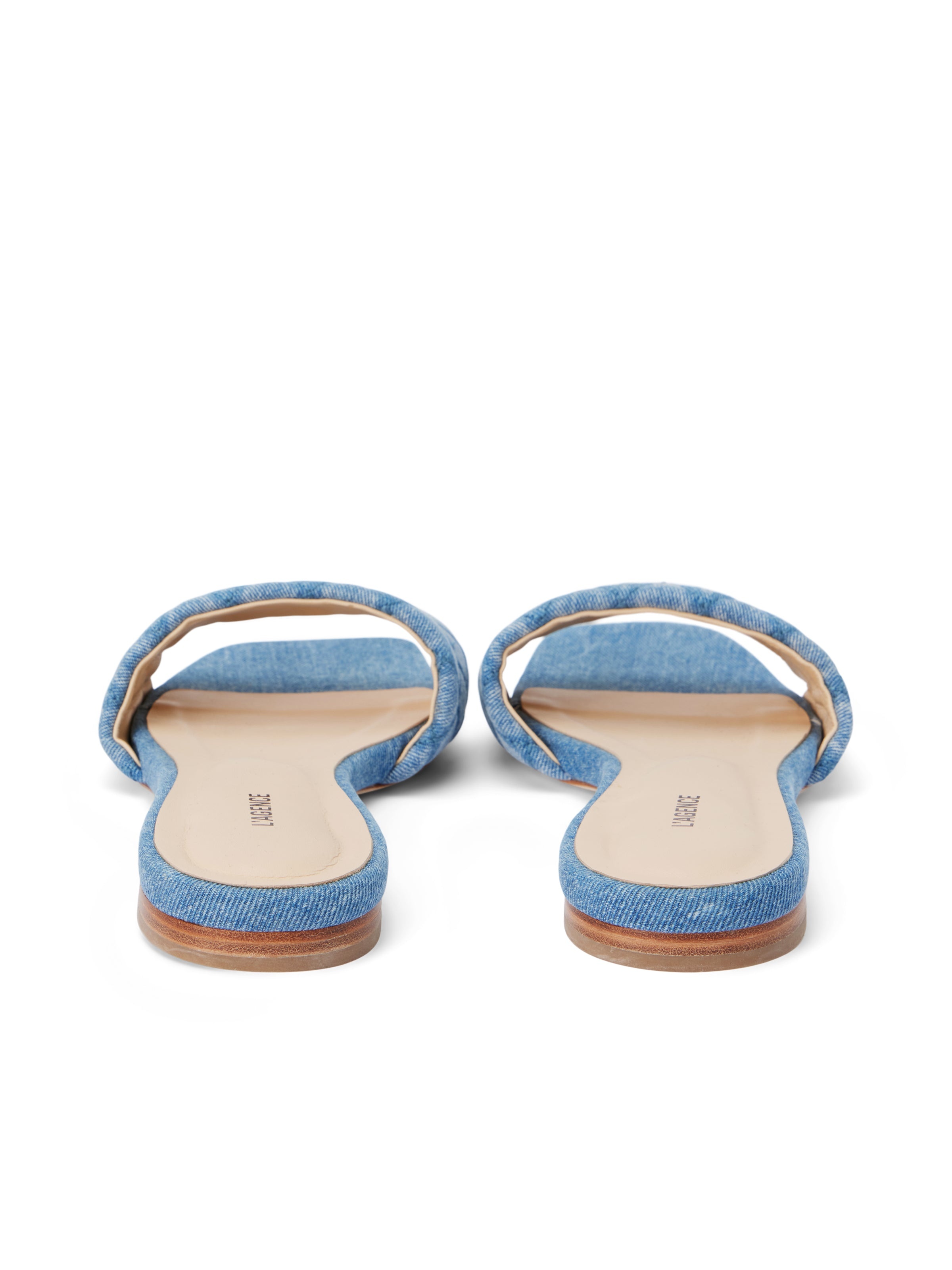 Aloise Denim Slide Sandal - 6