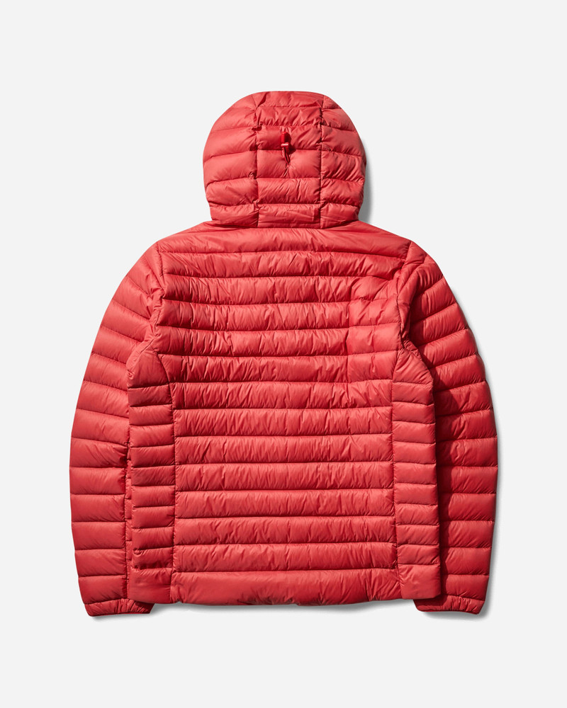 Patagonia Men's Down Sweater Hooded Jacket Amarant Red outlook