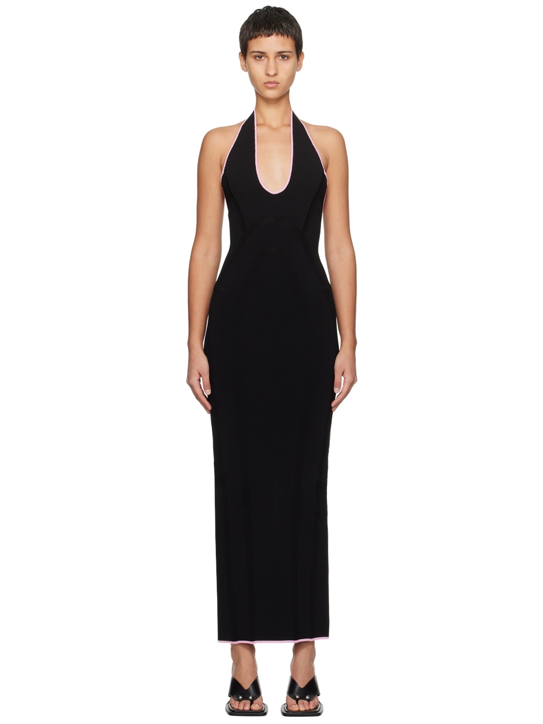 Black India Maxi Dress - 1