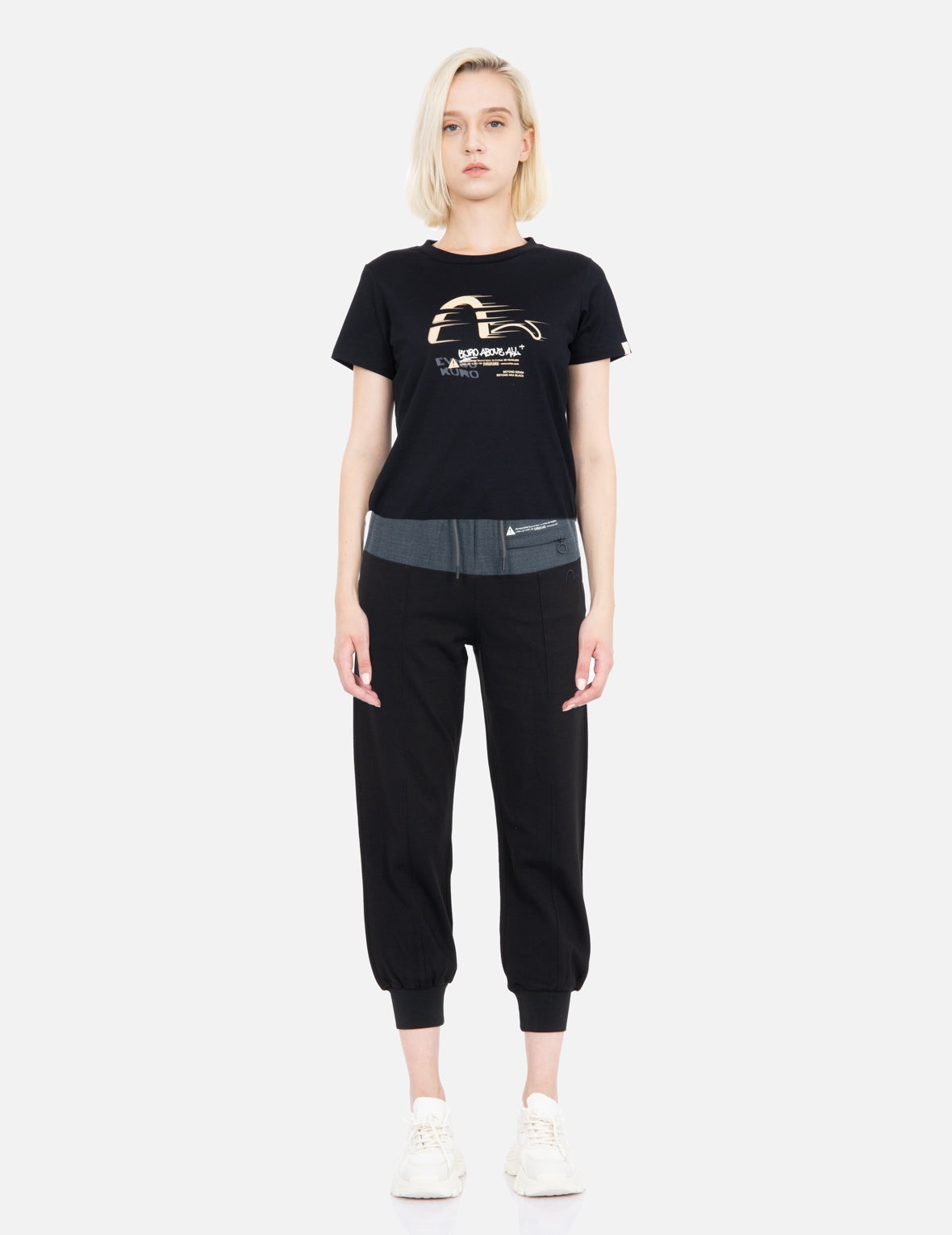 Contrasting Panel Sweatpants - 5