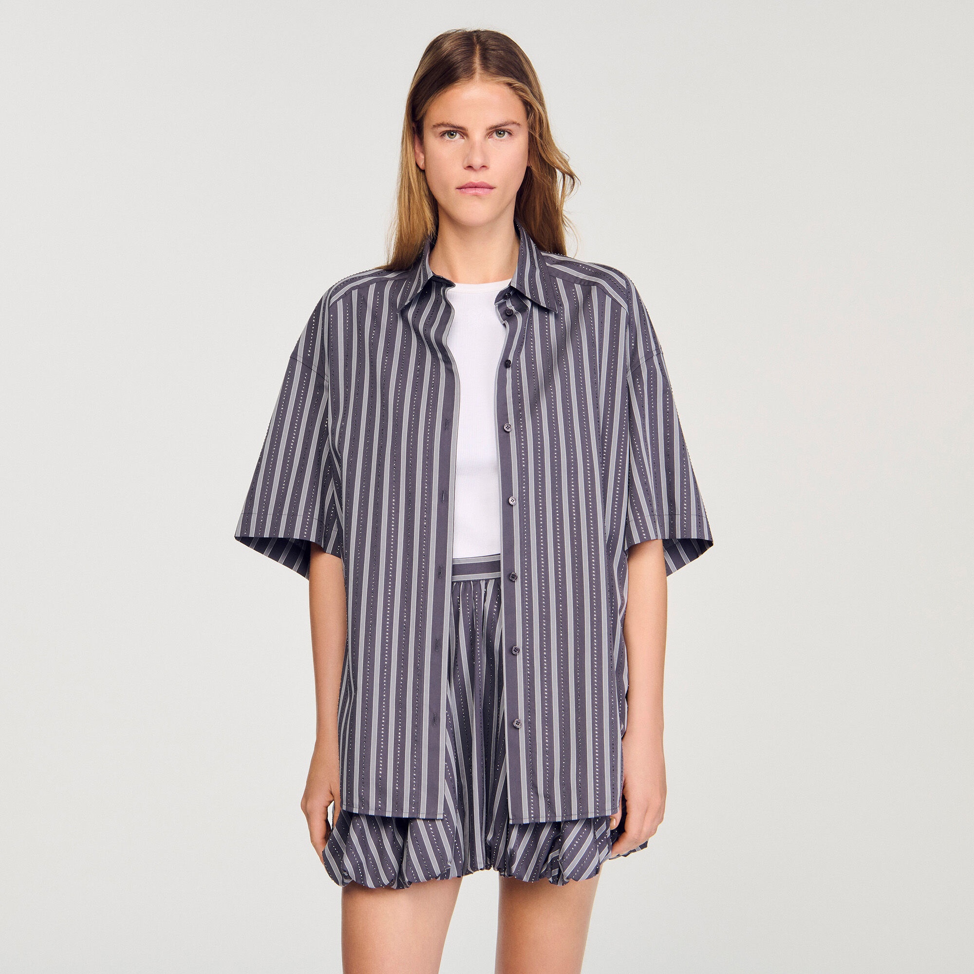 OVERSIZED STRIPED RHINESTONE - 4