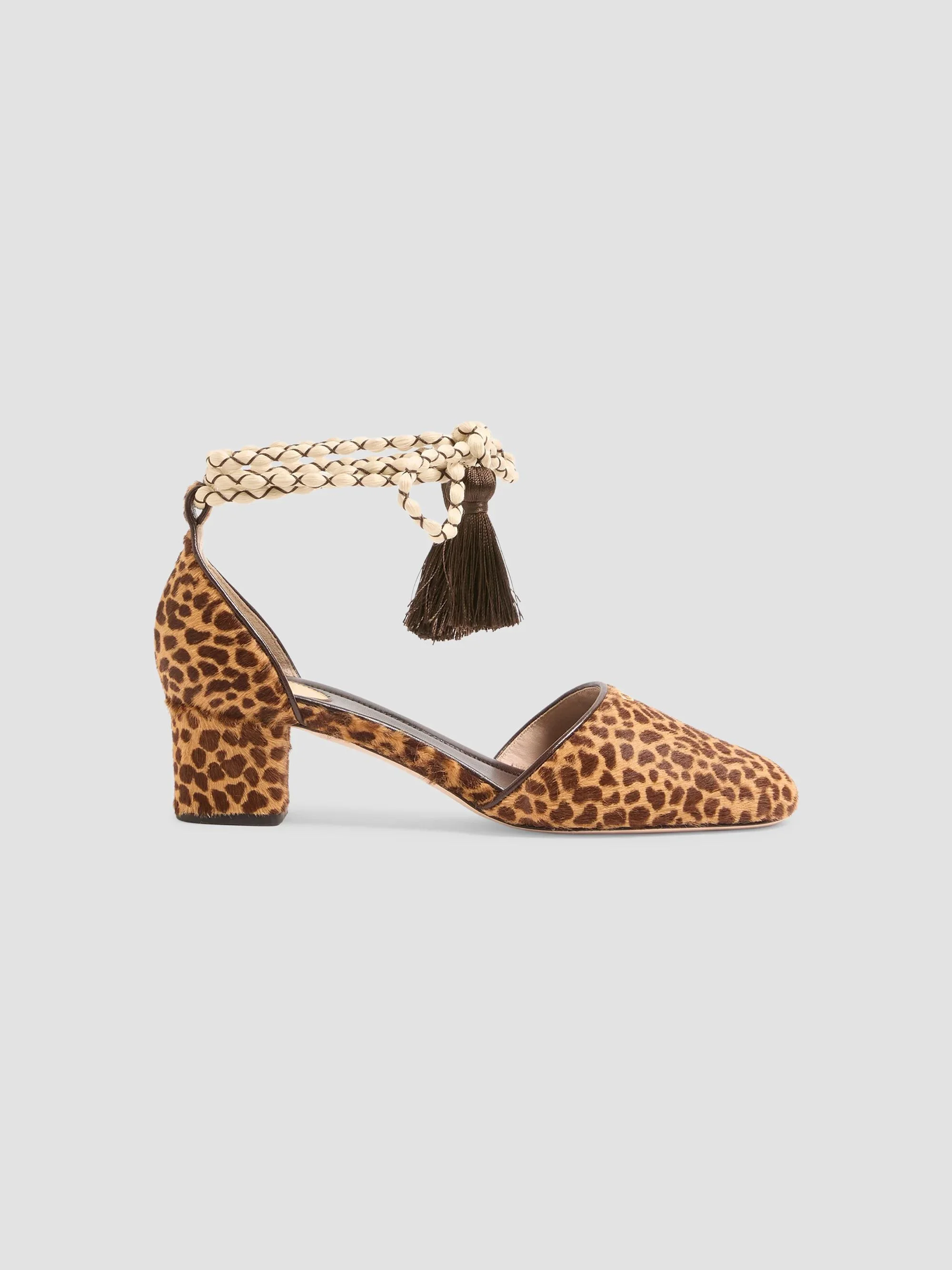 Women's D'Orsay Bondie 45MM Pumps - Animal Print - 1