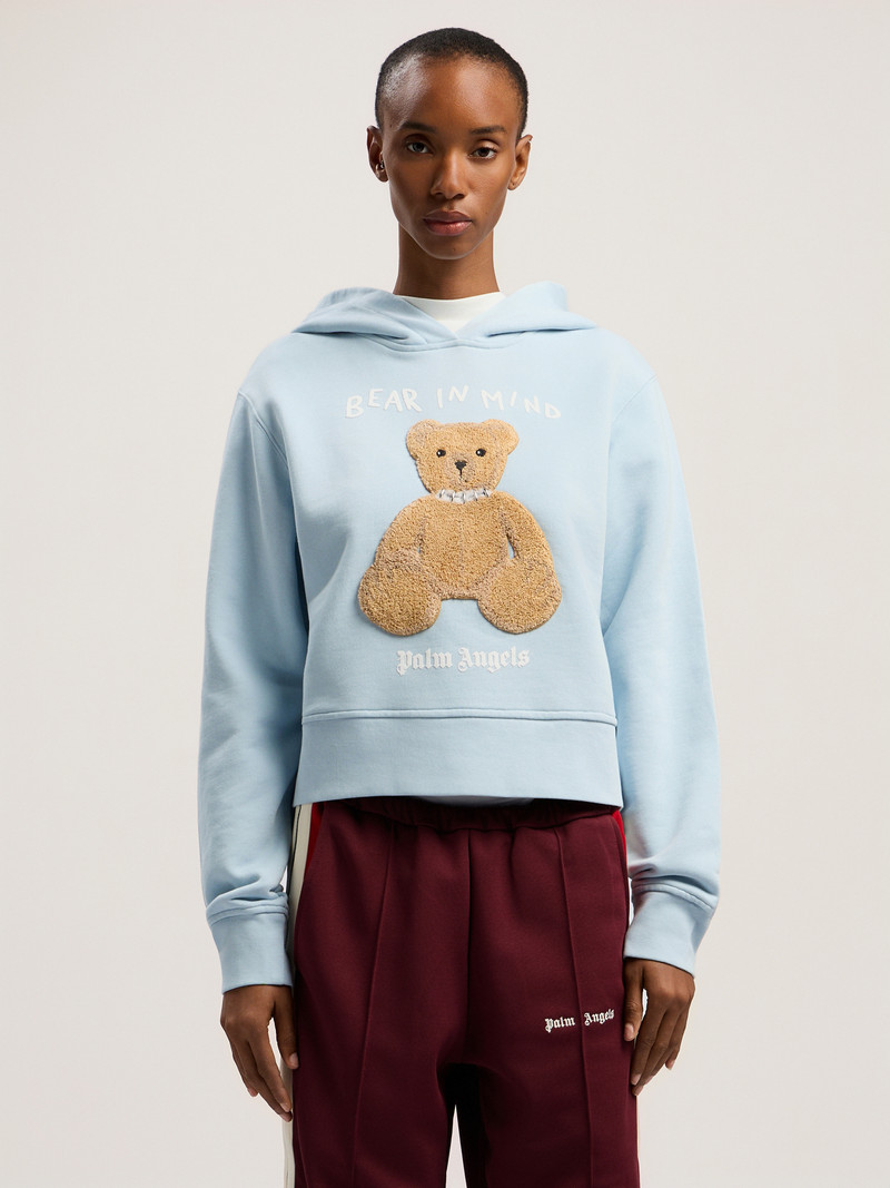 Palm Angels Bear In Mind Fitted Hoody outlook