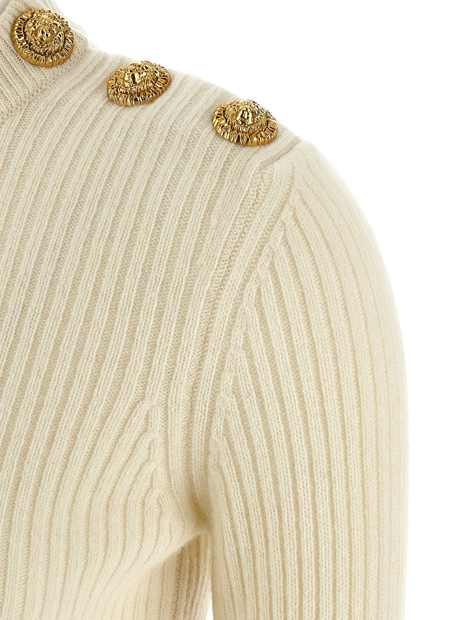 Balmain Women Ribbed Sweater - 4
