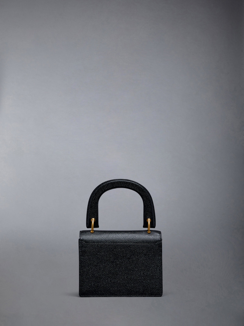 Pebble Grain Leather Mini School Bag 3