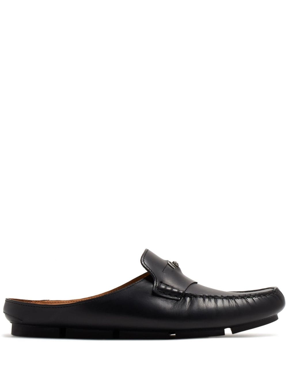 Medusa leather loafers - 1