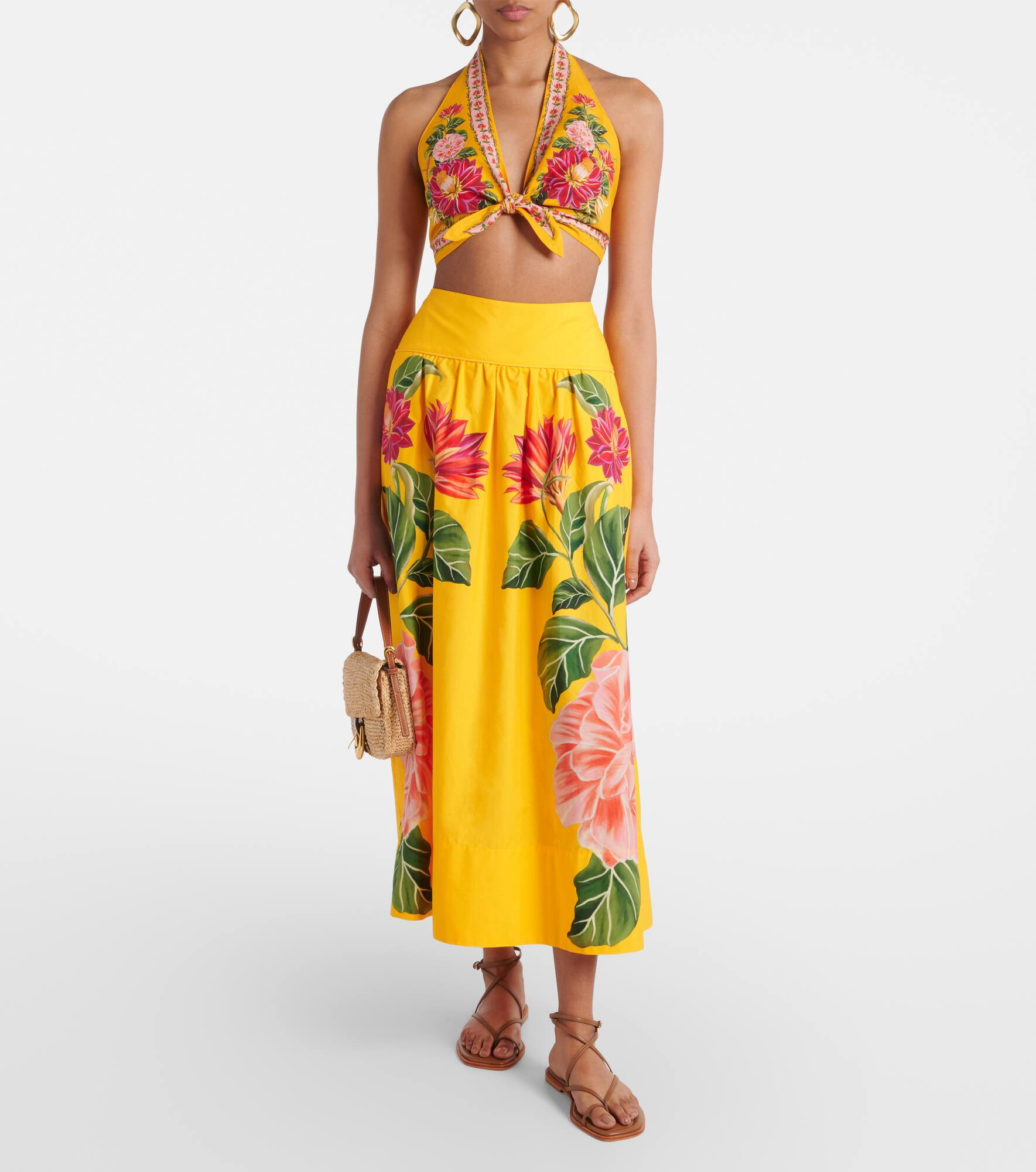 Spring Awakening cotton crop top - 2