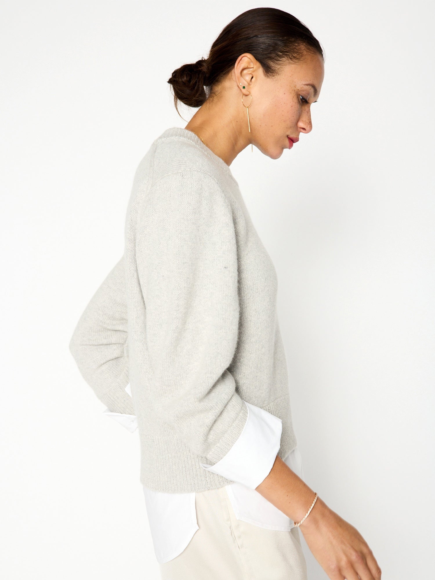 The Raya Ruched Crew Looker - 5