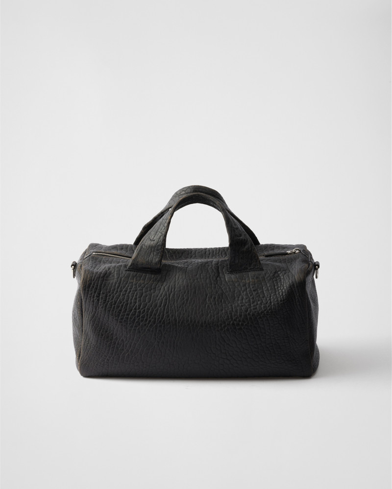 Nappa leather duffle bag 3