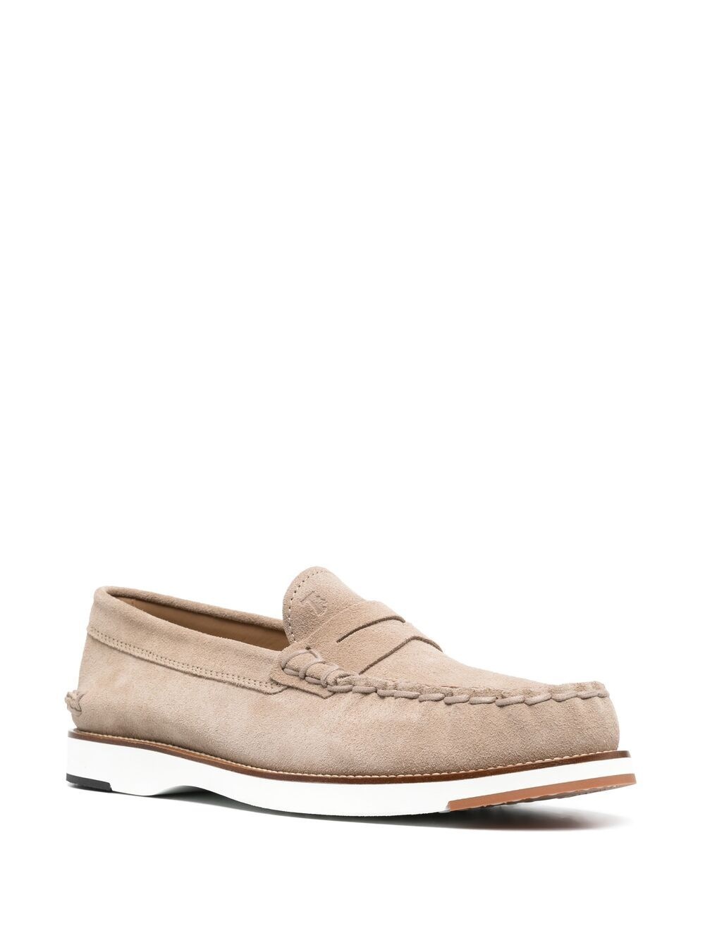 penny-bar suede loafers - 2