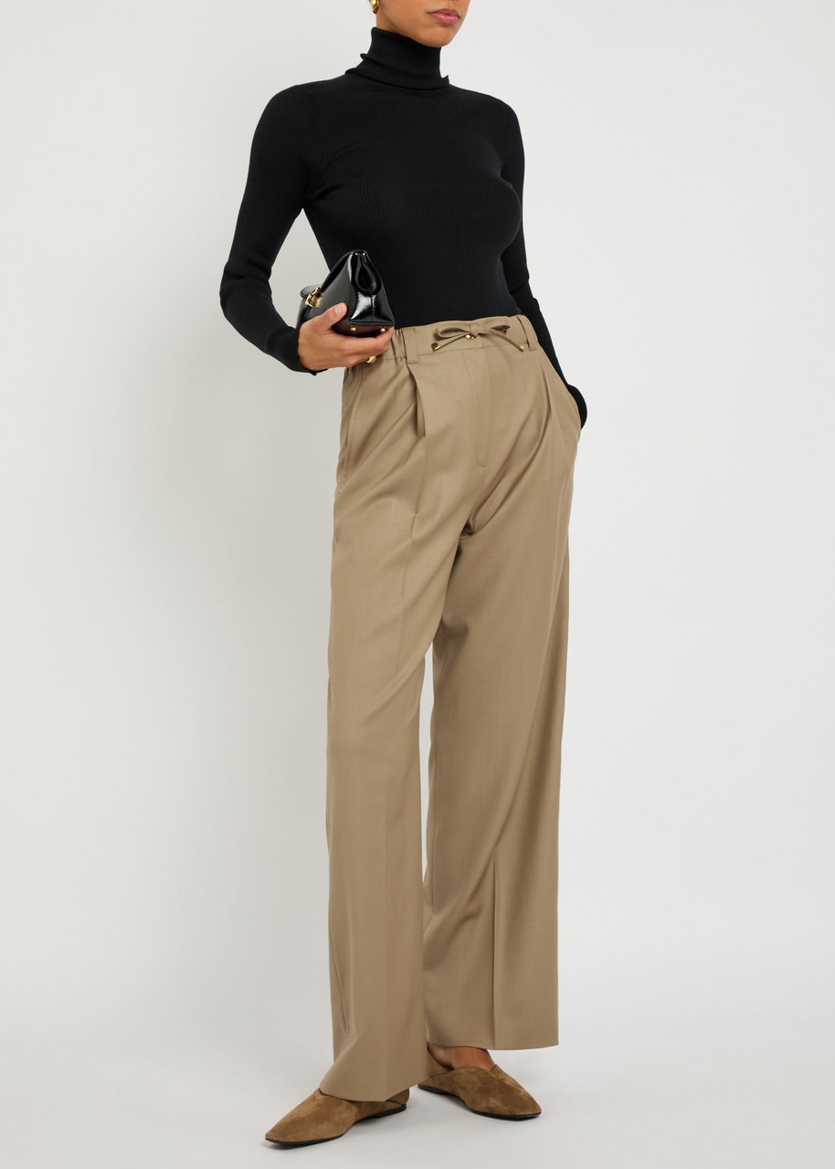 Moncler Straight-leg Wool Trousers - 4