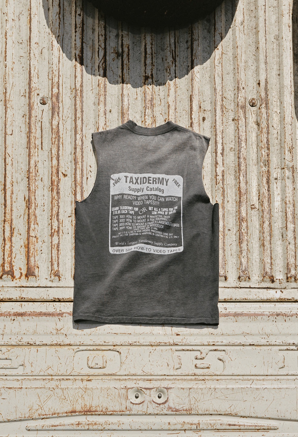 VINTAGE CUT OFF TEE - 6