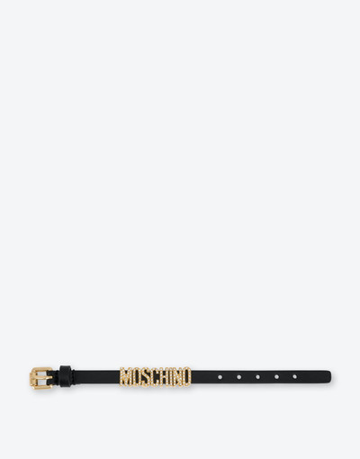 Moschino CRYSTAL LETTERING BRACELET outlook