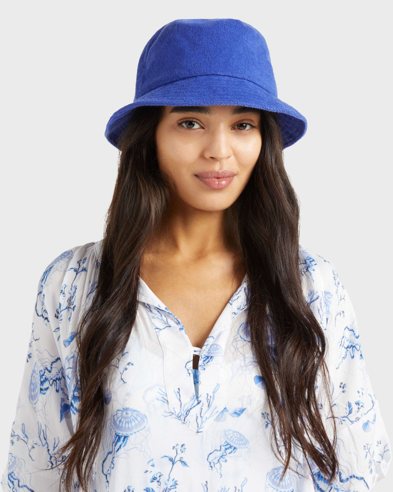 Terry Bucket Hat Solid 3