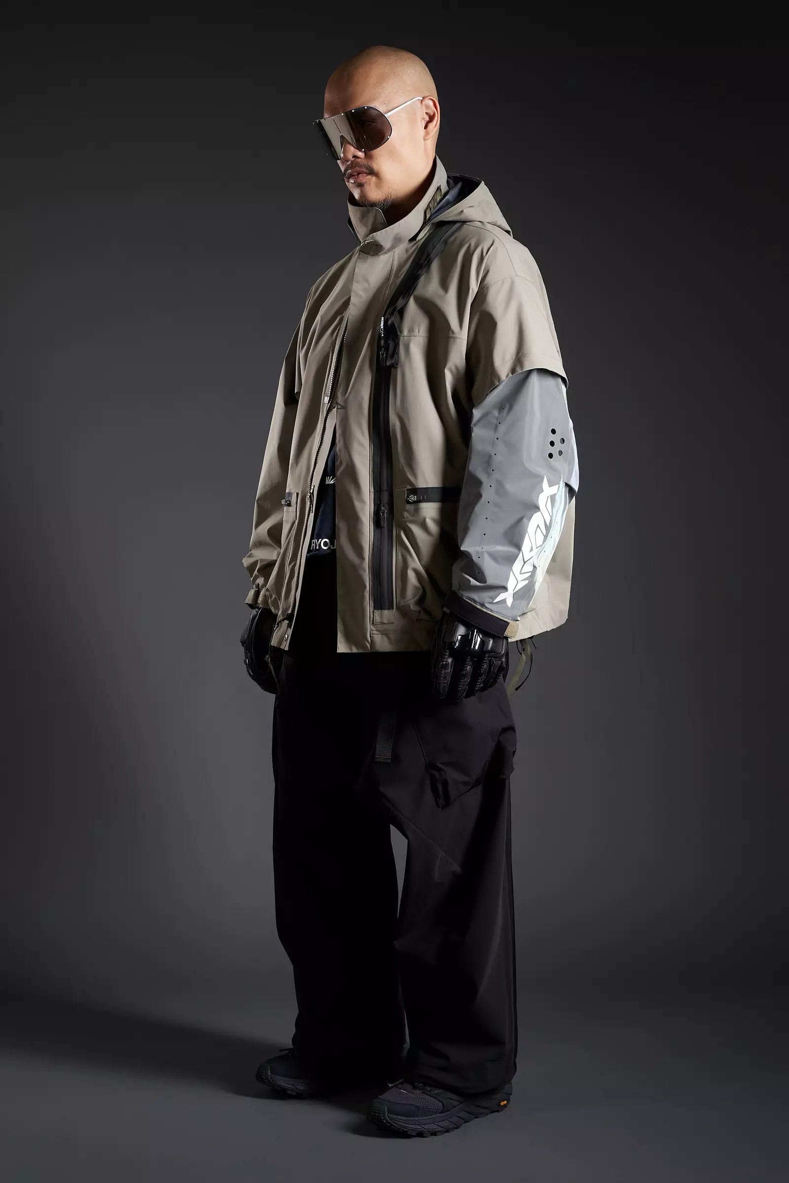 J115-GT-EX 3L Gore-Tex Pro Interops Jacket ALPHA GREEN / SILVER - 4