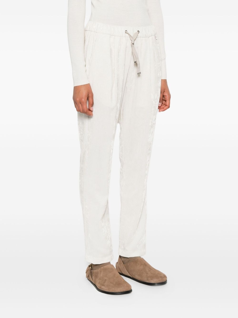 Resort pleated drawstring trousers - 3