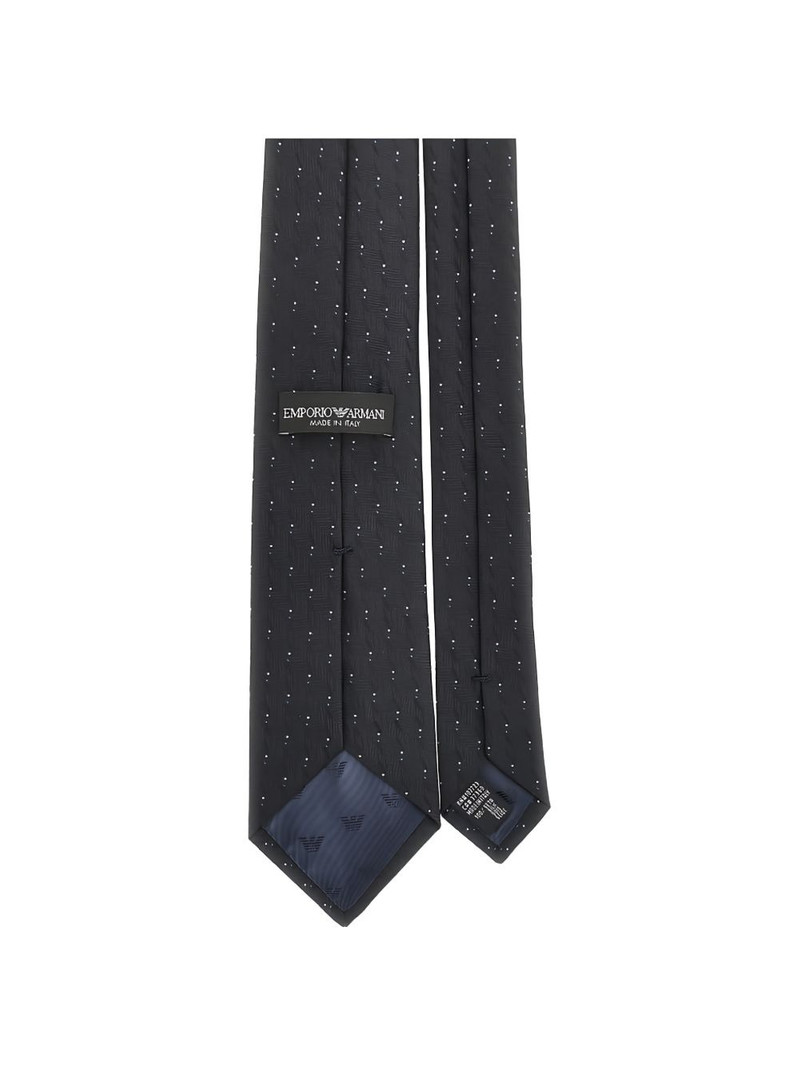 EMPORIO ARMANI polka-dot tie outlook