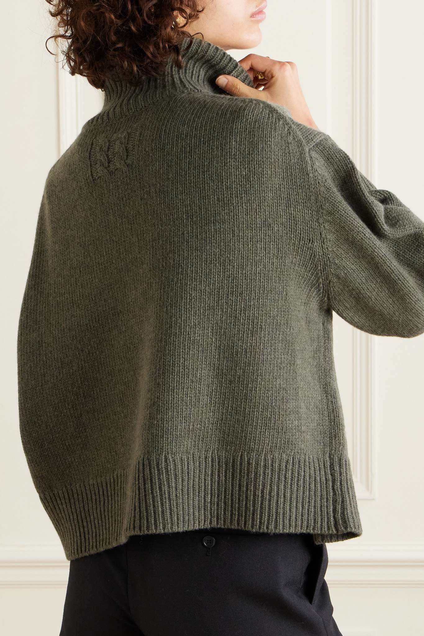 Omaira wool turtleneck sweater - 4