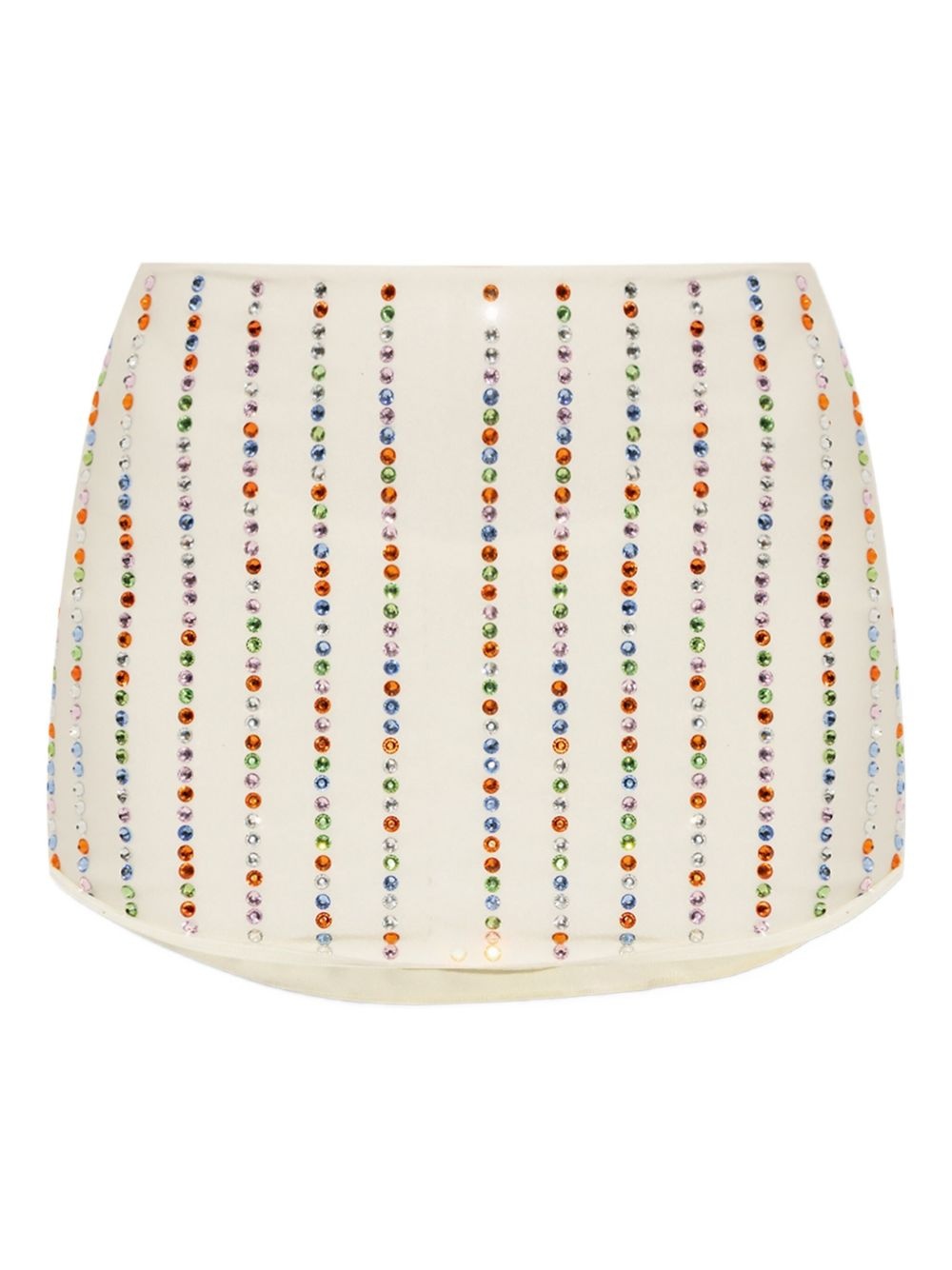crystal-embellished mini skirt - 3