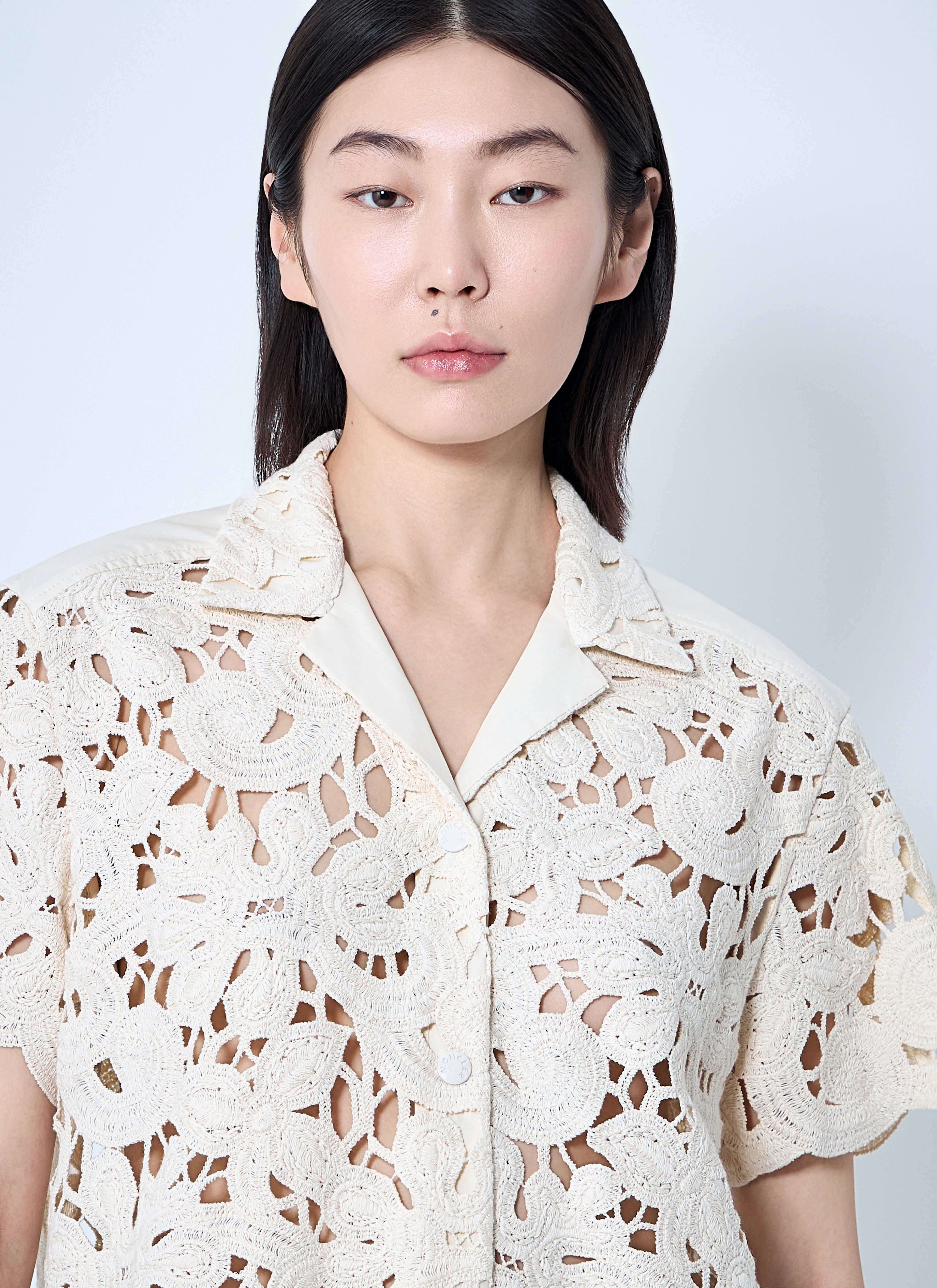 Short Sleeve Button-Down Shirt - 5