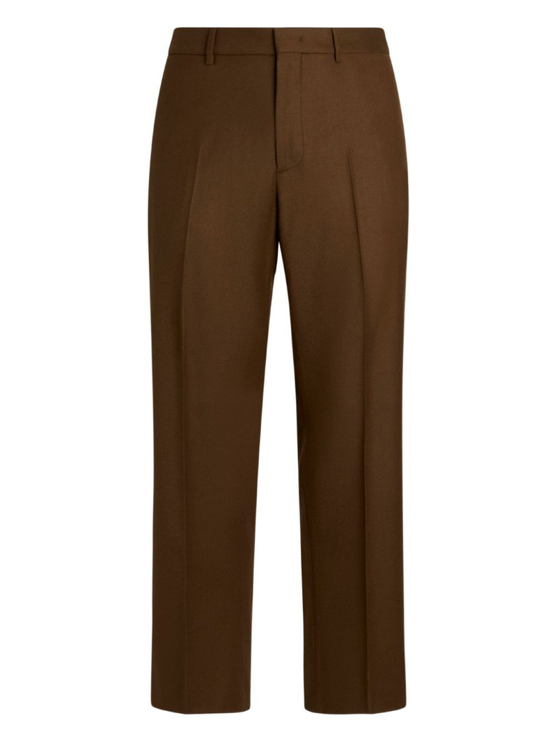 welt-pockets tailored trousers 1