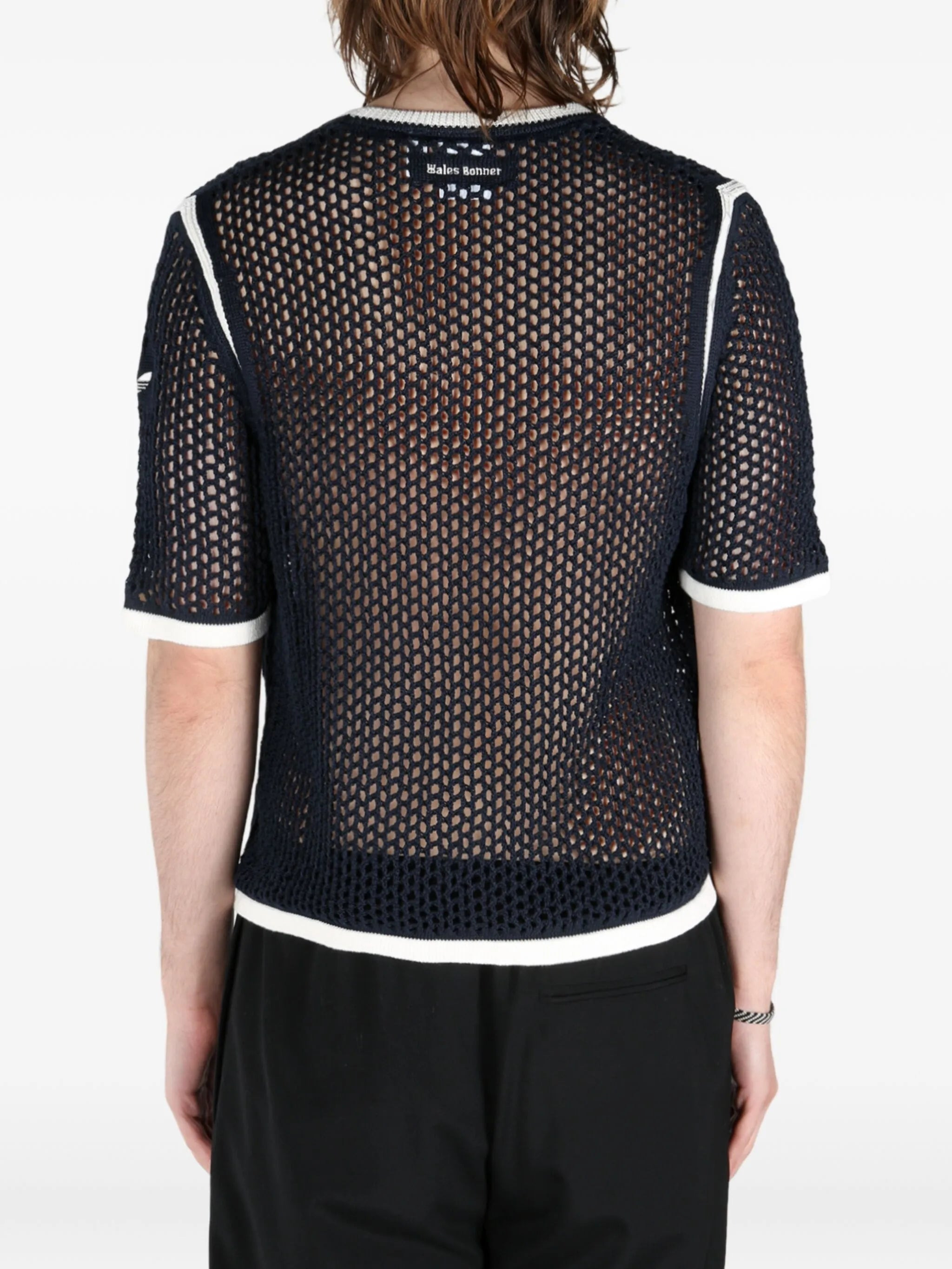 x Wales Bonner crochet T-shirt - 4
