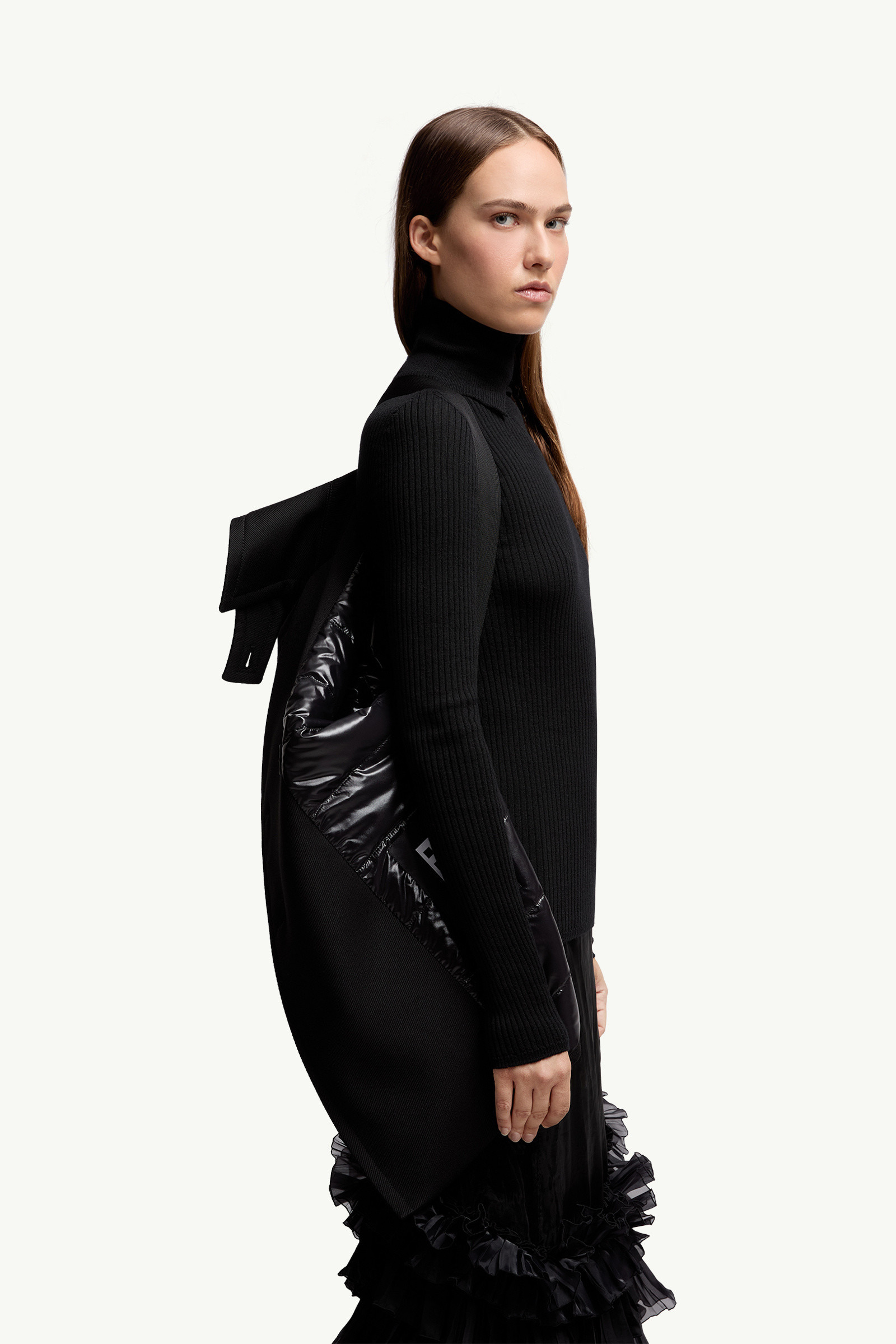 Moncler x EE72 by Edward Enninful Maysak Wool Short Down Jacket - 7