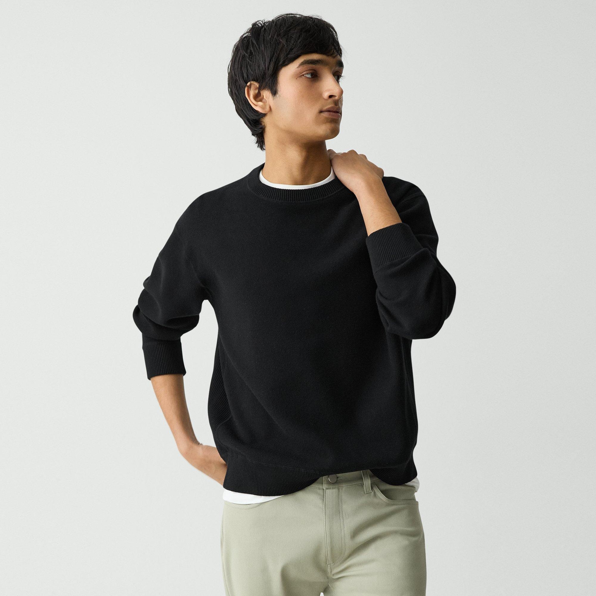 Relaxed Crewneck Sweatshirt in Light Bilen - 2