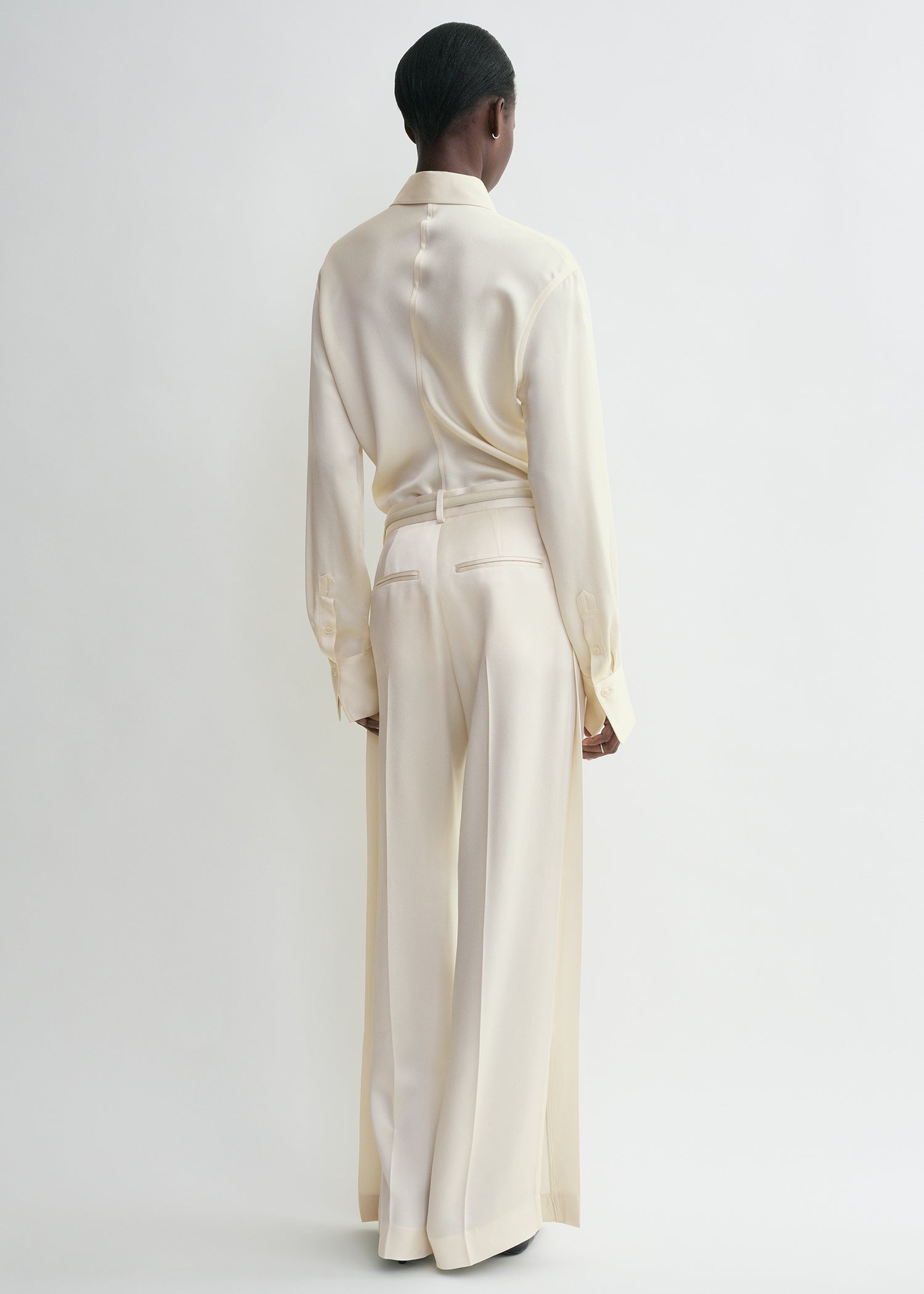 Slouch waist shirt macadamia - 5