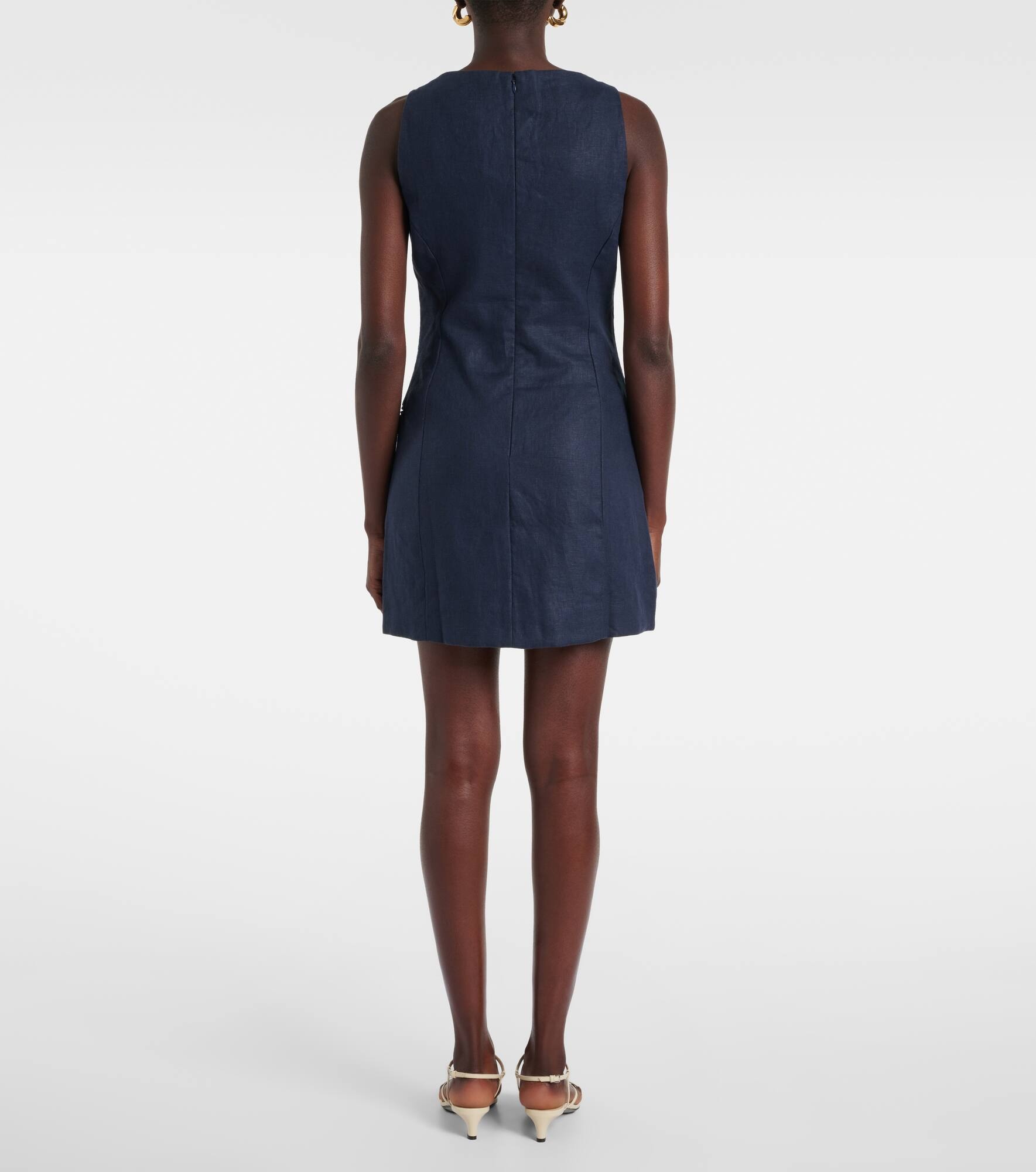 Ambra linen minidress - 3