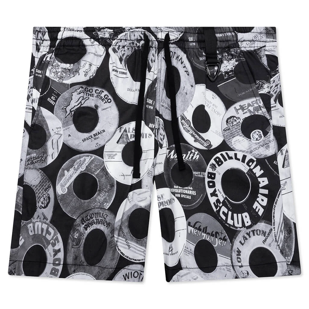 BB VINYL SHORTS - BLACK - 1