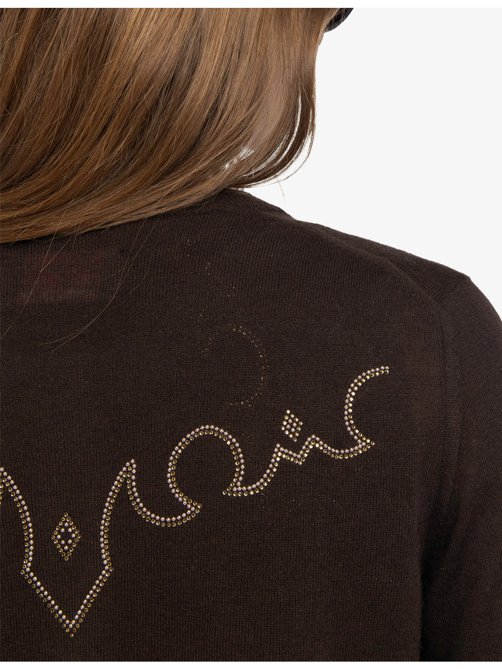 Missya Rhinestone-Embellished Button-Down Cashmere Cardigan - 6